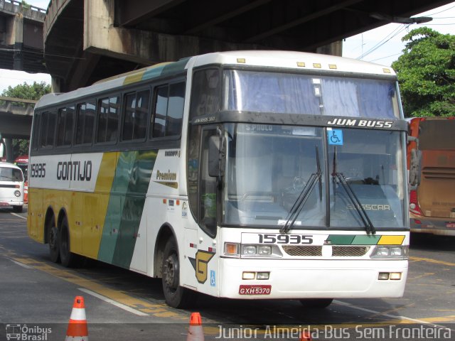 Empresa Gontijo de Transportes 15935 na cidade de Rio de Janeiro, Rio de Janeiro, Brasil, por Junior Almeida. Número da foto: #4145237.