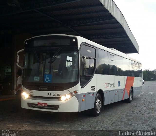 Evanil Transportes e Turismo RJ 132.112 na cidade de Nova Iguaçu, Rio de Janeiro, Brasil, por Carlos Almeida. ID da foto: 4145962.