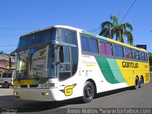 Empresa Gontijo de Transportes 15860 na cidade de Jucás, Ceará, Brasil, por Amós  Mattos. Número da foto: #4144846.
