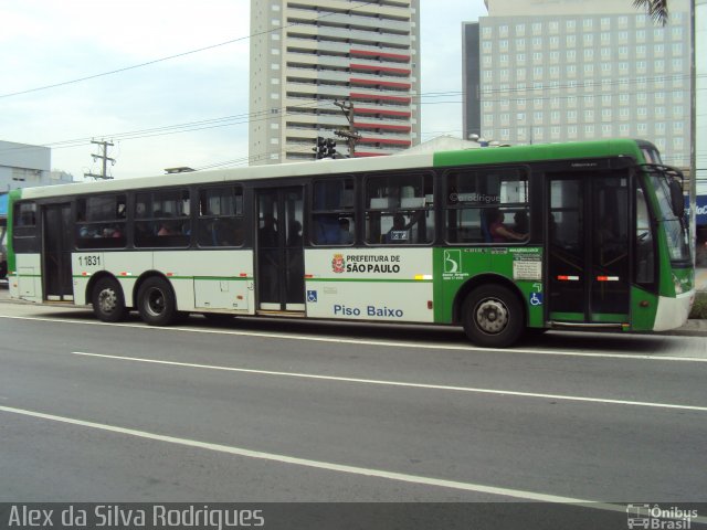Viação Santa Brígida 1 1831 na cidade de São Paulo, São Paulo, Brasil, por Alex da Silva Rodrigues. Número da foto: #4144768.