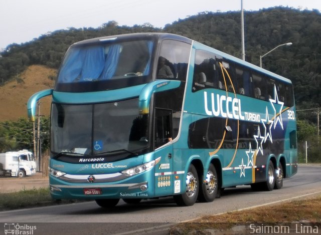 Luccel Transporte e Turismo 320 na cidade de Viana, Espírito Santo, Brasil, por Saimom  Lima. ID da foto: 4145941.