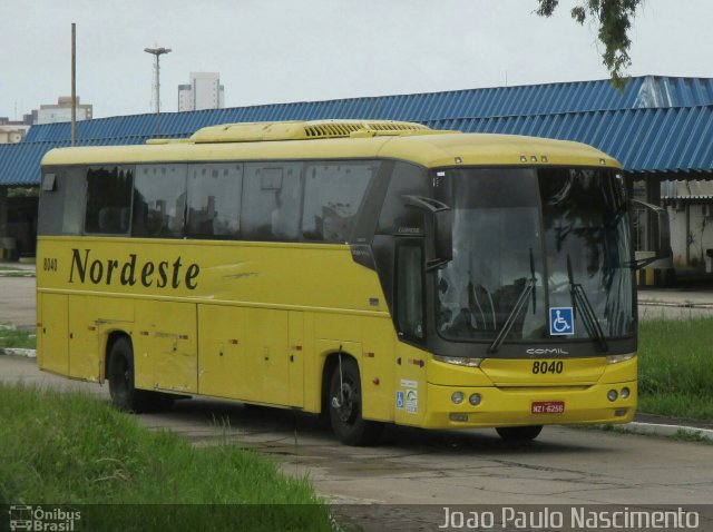 Viação Nordeste 8040 na cidade de Natal, Rio Grande do Norte, Brasil, por Joao Paulo Nascimento Silva. Número da foto: #4147849.
