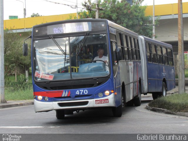 Viação São Camilo 470 na cidade de Santo André, São Paulo, Brasil, por Gabriel Brunhara. Número da foto: #4146711.
