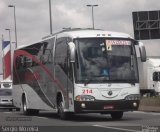 Pindatur Transporte e Turismo 214 na cidade de São Paulo, São Paulo, Brasil, por Sergio Moreira Gomes da Silva. Número da foto: #:id.
