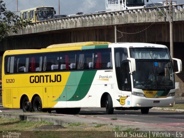 Empresa Gontijo de Transportes 12120 na cidade de Vitória, Espírito Santo, Brasil, por Natã  Souza. ID da foto: 4149480.