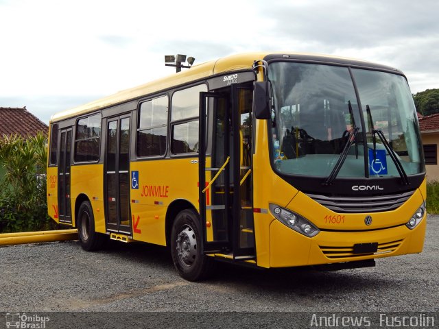 Gidion Transporte e Turismo 11601 na cidade de Joinville, Santa Catarina, Brasil, por Andrews  Fuscolin. ID da foto: 4149219.