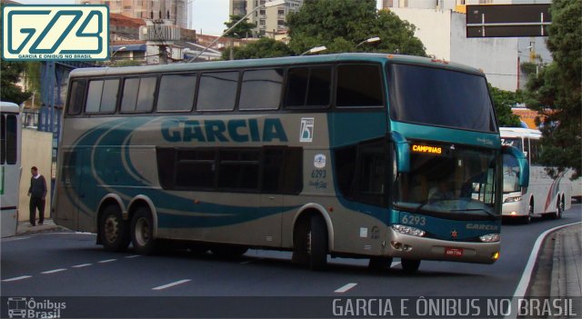 Viação Garcia 6293 na cidade de Sorocaba, São Paulo, Brasil, por EDUARDO - SOROCABUS. ID da foto: 4149075.