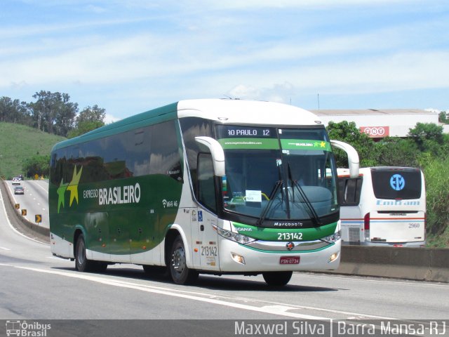 Expresso Brasileiro 213142 na cidade de Barra Mansa, Rio de Janeiro, Brasil, por Maxwel Silva. ID da foto: 4149145.