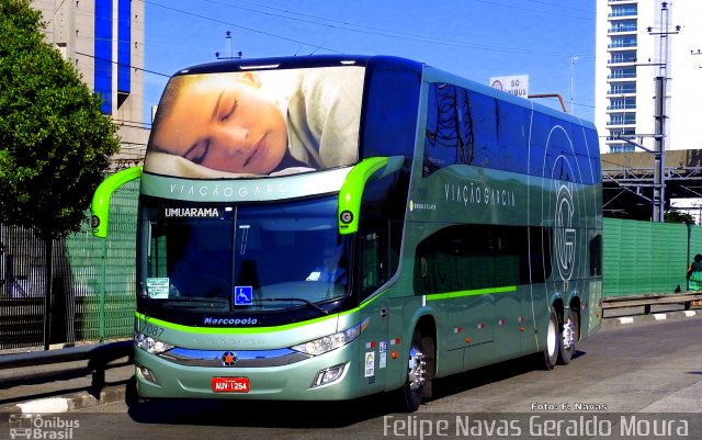 Viação Garcia 7087 na cidade de São Paulo, São Paulo, Brasil, por Felipe Navas Geraldo Moura . Número da foto: #4150540.