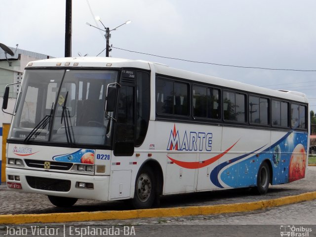 Marte Transportes 0220 na cidade de Esplanada, Bahia, Brasil, por João Victor. Número da foto: #4152038.