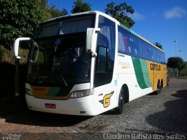 Empresa Gontijo de Transportes 12045 na cidade de João Monlevade, Minas Gerais, Brasil, por Claudinei Batista dos Santos. Número da foto: #4152785.