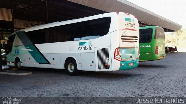 Santa Fé Transportes 077 na cidade de Itabirito, Minas Gerais, Brasil, por Jessé Fernandes. Número da foto: #4150937.
