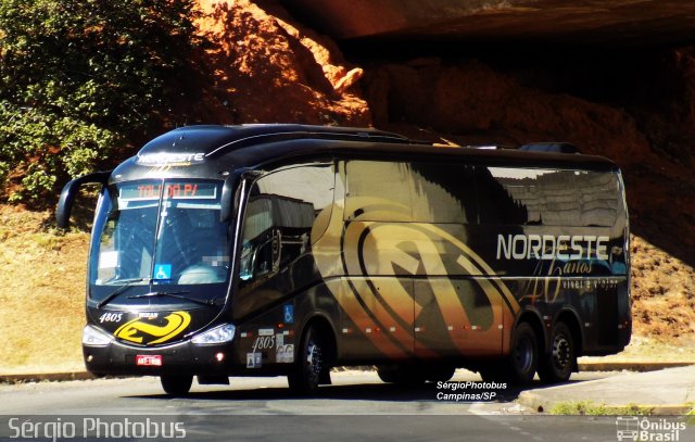 Expresso Nordeste 4805 na cidade de Campinas, São Paulo, Brasil, por Sérgio de Sousa Elias. ID da foto: 4152624.