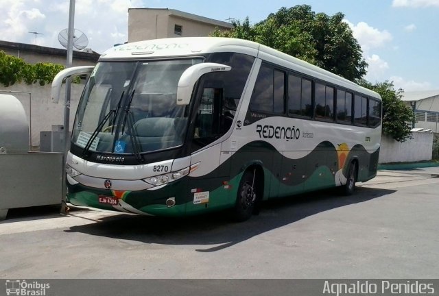Redenção Turismo 8270 na cidade de São Paulo, São Paulo, Brasil, por Agnaldo Penides. Número da foto: #4154595.