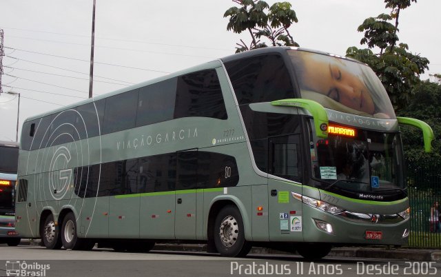 Viação Garcia 7277 na cidade de São Paulo, São Paulo, Brasil, por Cristiano Soares da Silva. ID da foto: 4153582.