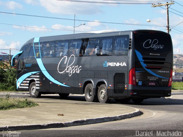 Empresa de Ônibus Nossa Senhora da Penha 52007 na cidade de Vitória da Conquista, Bahia, Brasil, por Daniel  Machado. ID da foto: 4153786.