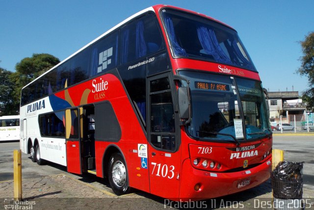 Pluma Conforto e Turismo 7103 na cidade de São Paulo, São Paulo, Brasil, por Cristiano Soares da Silva. Número da foto: #4153511.