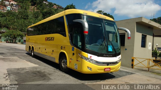 Kaissara - Viação Caiçara 15081 na cidade de Santos, São Paulo, Brasil, por Lucas Cirilo. ID da foto: 4154740.