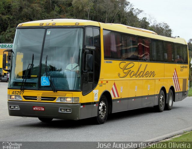 Viação Itapemirim 45297 na cidade de Barra do Piraí, Rio de Janeiro, Brasil, por José Augusto de Souza Oliveira. Número da foto: #4154374.