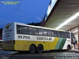 Empresa Gontijo de Transportes 15755 na cidade de João Monlevade, Minas Gerais, Brasil, por Mairo de Magalhães. ID da foto: :id.