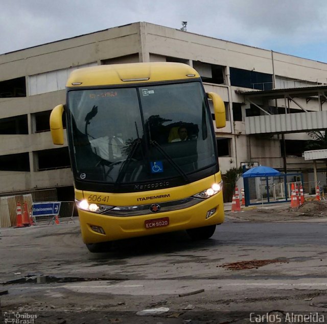 Viação Itapemirim 60641 na cidade de Rio de Janeiro, Rio de Janeiro, Brasil, por Carlos Almeida. Número da foto: #4156619.