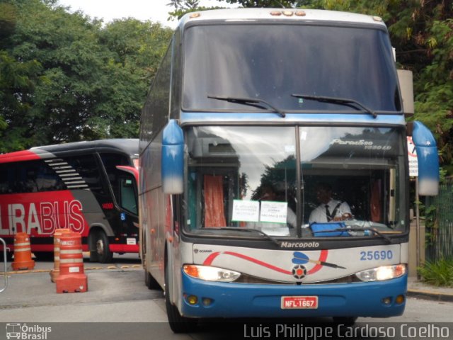 Expresso Santa Marta 25690 na cidade de São Paulo, São Paulo, Brasil, por Luis Philippe Cardoso Coelho. Número da foto: #4155925.
