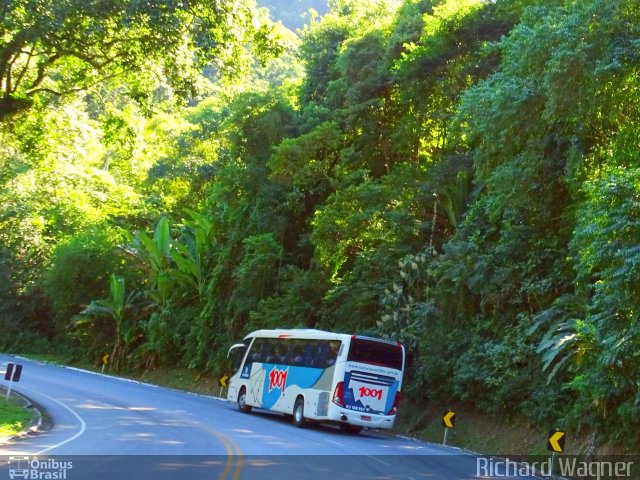 Auto Viação 1001 RJ 108.961 na cidade de Cachoeiras de Macacu, Rio de Janeiro, Brasil, por Richard Wagner. ID da foto: 4155617.