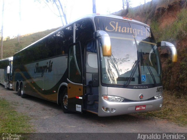 Shangri-la Transportes e Locação de Veículos 5073 na cidade de Arujá, São Paulo, Brasil, por Agnaldo Penides. ID da foto: 4156733.