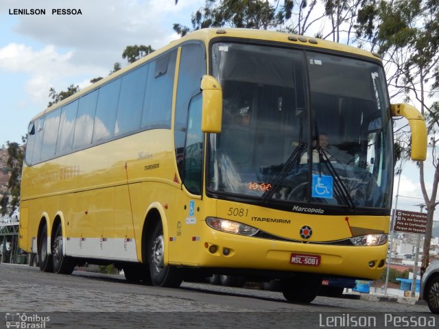 Viação Itapemirim 5081 na cidade de Caruaru, Pernambuco, Brasil, por Lenilson da Silva Pessoa. Número da foto: #4156648.