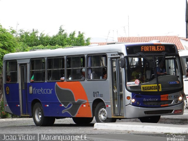 Fretcar 523 na cidade de Maranguape, Ceará, Brasil, por João Victor. Número da foto: #4100933.
