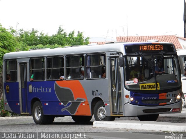 Fretcar 523 na cidade de Maranguape, Ceará, Brasil, por João Victor. ID da foto: 4100933.