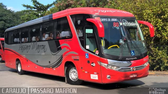 Empresa de Ônibus Pássaro Marron 5410 na cidade de São Paulo, São Paulo, Brasil, por Cainã Marcos de Araujo. ID da foto: 4101940.