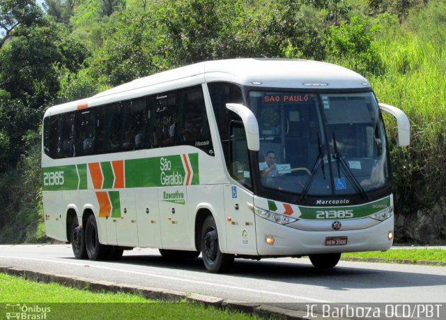 Cia. São Geraldo de Viação 21385 na cidade de Barra do Piraí, Rio de Janeiro, Brasil, por JC  Barboza. Número da foto: #4102670.