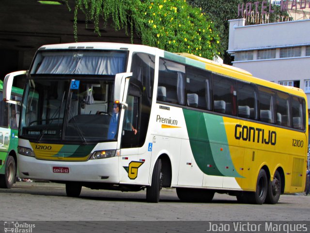 Empresa Gontijo de Transportes 12100 na cidade de Belo Horizonte, Minas Gerais, Brasil, por João Victor Marques. Número da foto: #4101481.