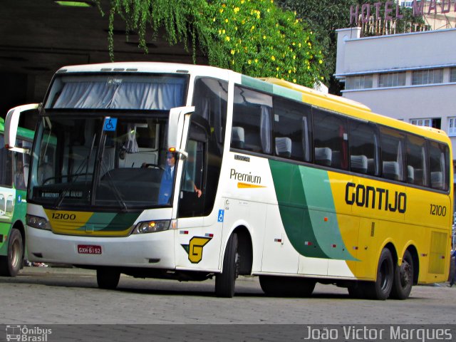 Empresa Gontijo de Transportes 12100 na cidade de Belo Horizonte, Minas Gerais, Brasil, por João Victor Marques. ID da foto: 4101481.