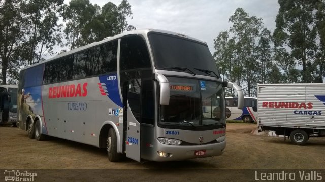 Reunidas Transportes Coletivos 25801 na cidade de Santo Ângelo, Rio Grande do Sul, Brasil, por Leandro Melo Valls. ID da foto: 4101766.