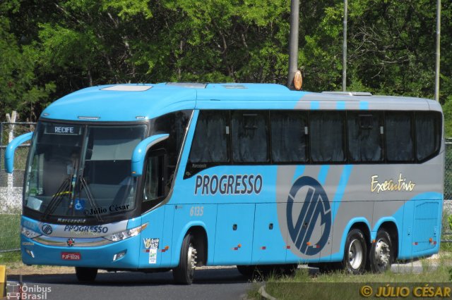 Auto Viação Progresso 6135 na cidade de Aracaju, Sergipe, Brasil, por Julio Cesar  Barbosa Martins. Número da foto: #4101635.