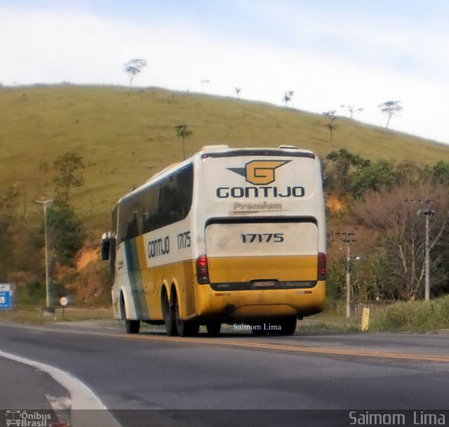 Empresa Gontijo de Transportes 17175 na cidade de Viana, Espírito Santo, Brasil, por Saimom  Lima. Número da foto: #4159167.