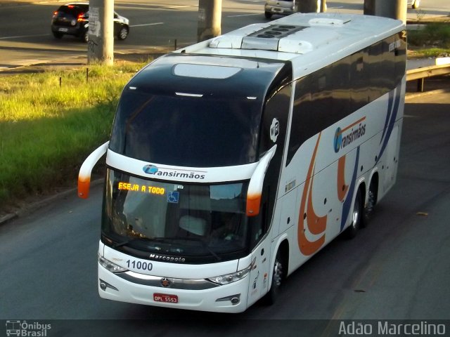 Transirmãos Turismo 11000 na cidade de Belo Horizonte, Minas Gerais, Brasil, por Adão Raimundo Marcelino. Número da foto: #4158418.