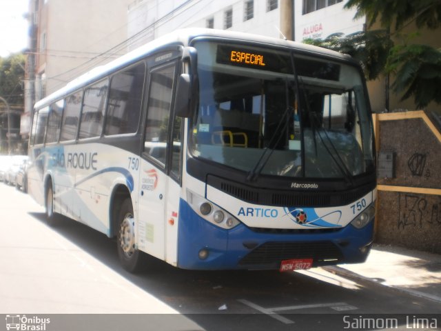 Viação São Roque 750 na cidade de Vila Velha, Espírito Santo, Brasil, por Saimom  Lima. ID da foto: 4106505.