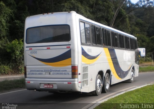 Extra Turismo Transporte Fretamento 6000 na cidade de Manhuaçu, Minas Gerais, Brasil, por Saimom  Lima. ID da foto: 4106512.