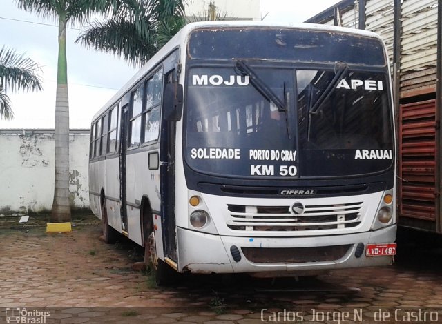 Ônibus Particulares LVD1487 na cidade de Moju, Pará, Brasil, por Carlos Jorge N.  de Castro. Número da foto: #4106124.