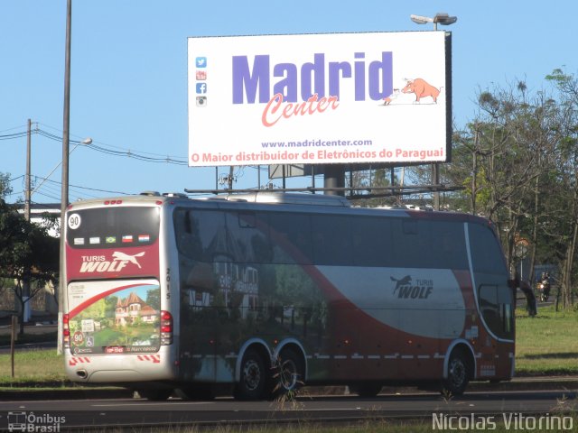 Turis Wolf Viagens e Turismo 2015 na cidade de Foz do Iguaçu, Paraná, Brasil, por Nícolas Vitorino Lopes. ID da foto: 4105105.