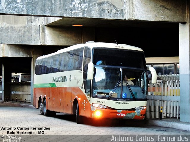 Transbrasiliana Transportes e Turismo 50779 na cidade de Belo Horizonte, Minas Gerais, Brasil, por Antonio Carlos Fernandes. Número da foto: #4105254.