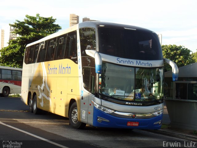 Expresso Santa Marta 12750 na cidade de Ribeirão Preto, São Paulo, Brasil, por Erwin  Luiz. Número da foto: #4105989.