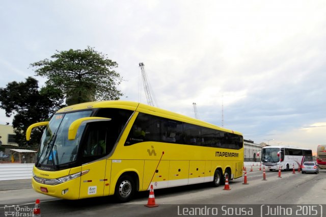 Viação Itapemirim 60585 na cidade de Rio de Janeiro, Rio de Janeiro, Brasil, por [Leandro Sousa]. Número da foto: #4106714.