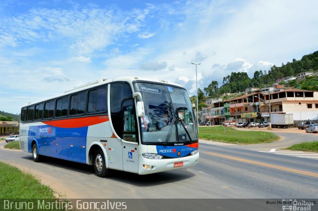 Viação Riodoce 80705 na cidade de Fervedouro, Minas Gerais, Brasil, por Bruno Martins Gonçalves. Número da foto: #4109051.