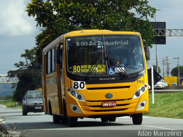 Transporte Suplementar de Belo Horizonte 795 na cidade de Belo Horizonte, Minas Gerais, Brasil, por Adão Raimundo Marcelino. ID da foto: 4108706.