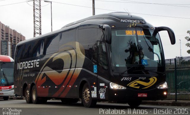 Expresso Nordeste 4805 na cidade de São Paulo, São Paulo, Brasil, por Cristiano Soares da Silva. Número da foto: #4108514.