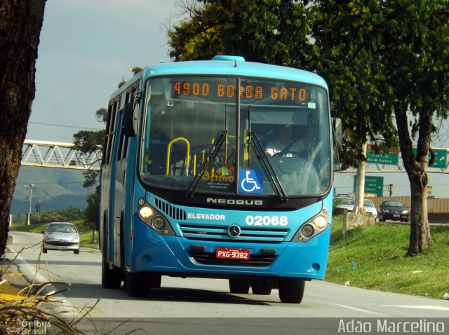 Vianel > Auto Viação Pioneira 02068 na cidade de Belo Horizonte, Minas Gerais, Brasil, por Adão Raimundo Marcelino. Número da foto: #4108743.